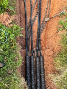 CTS cable in ground
